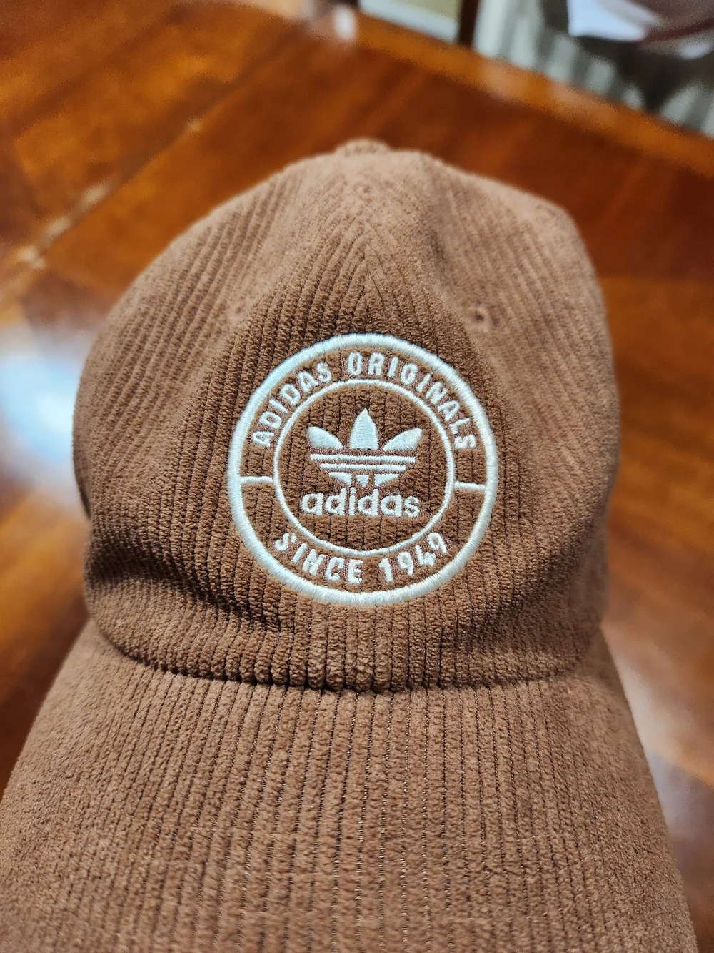 Adidas Originals Corduroy Baseball Cap - Brown